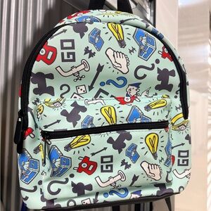 Hasbro Mini Monopoly Gaming Backpack NWT